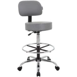 Jota Anti-Bac Vinyl Draughtsman Chair -Enjoy Sales Store 100857