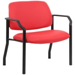 Omega 35 Stone Vinyl Visitor Chair -Enjoy Sales Store 100867