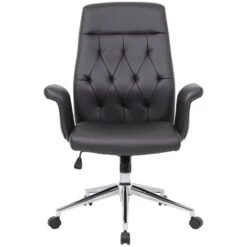 Retro Bonded Leather Office Chair -Enjoy Sales Store 100898