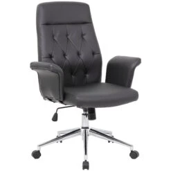 Retro Bonded Leather Office Chair -Enjoy Sales Store 100901