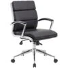 Venice Medium Back Bonded Leather Manager Chair
