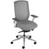 Bestuhl J1 White & Grey Mesh Task Chair