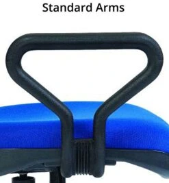 Price Blaster PU Medium Back PC Operator Chair -Enjoy Sales Store 103337