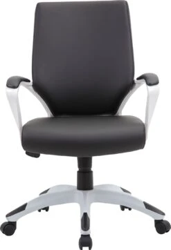 Jupiter Medium Back Bonded Leather Office Chairs -Enjoy Sales Store 104394