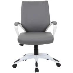 Jupiter Medium Back Bonded Leather Office Chairs -Enjoy Sales Store 104398