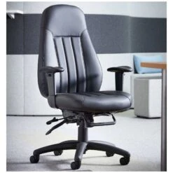 Govern 24 Hour Faux Leather Executive Chair -Enjoy Sales Store 105322