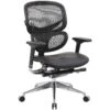 InSync 24 Hour Mesh Office Chair With Leather Seat