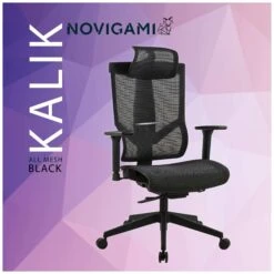 Novigami Kalik Black All Mesh Office Chair -Enjoy Sales Store 110041