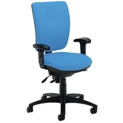 Summit Ergonomic Task 24 Hour Square Back Operator Chair