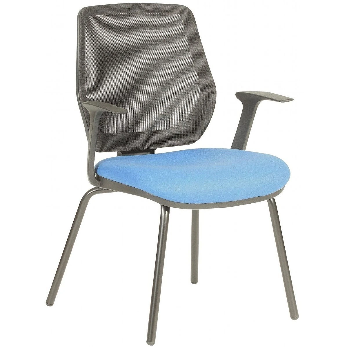 Summit Ovair Four Leg Visitor Chair 2 Summit Ovair Four Leg Visitor Chair - Image 2