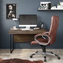 Hampden Leather Office Chair -Enjoy Sales Store 114849